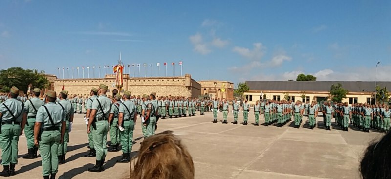 Nuestra Real Hermandad, muy presente en el XCVII aniversario de la Legión