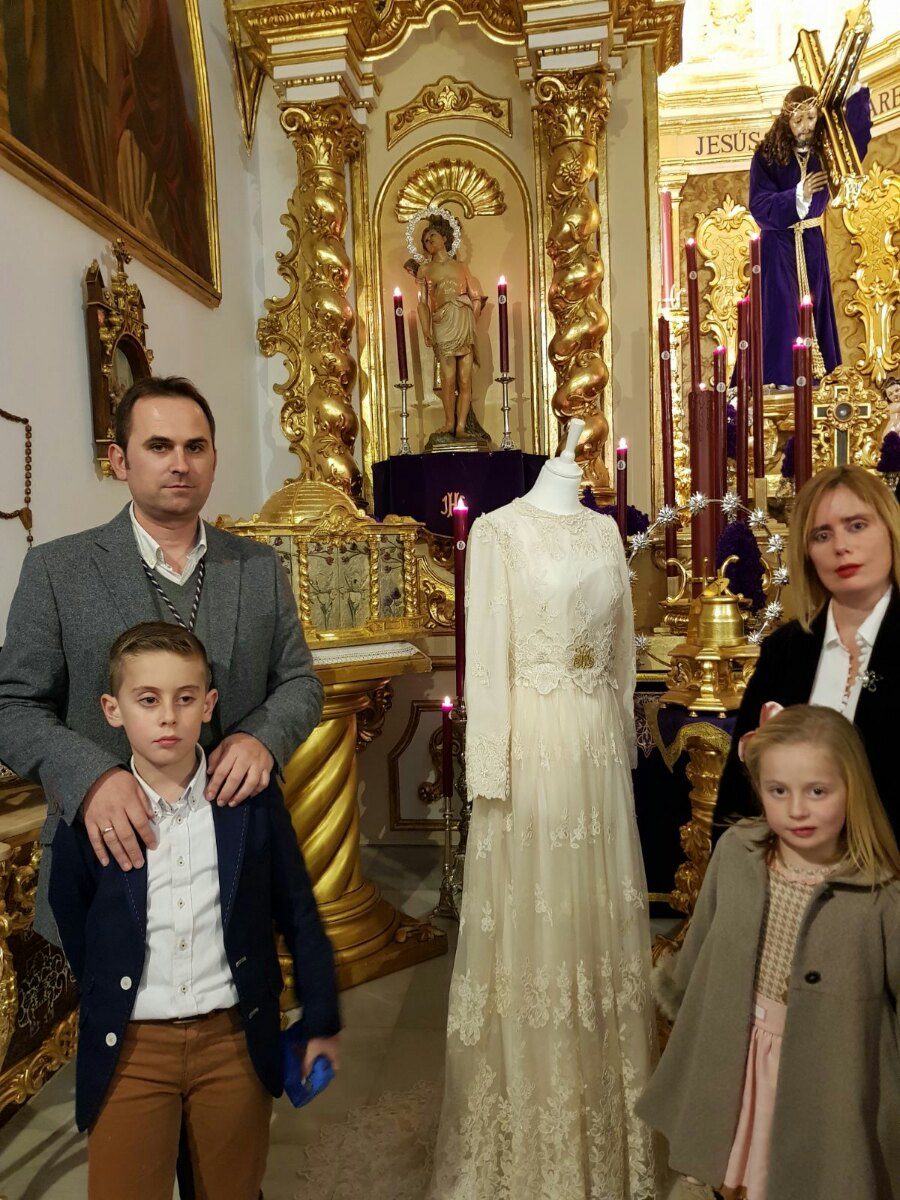 María Santísima del Mayor Dolor estrenó enaguas de procesión