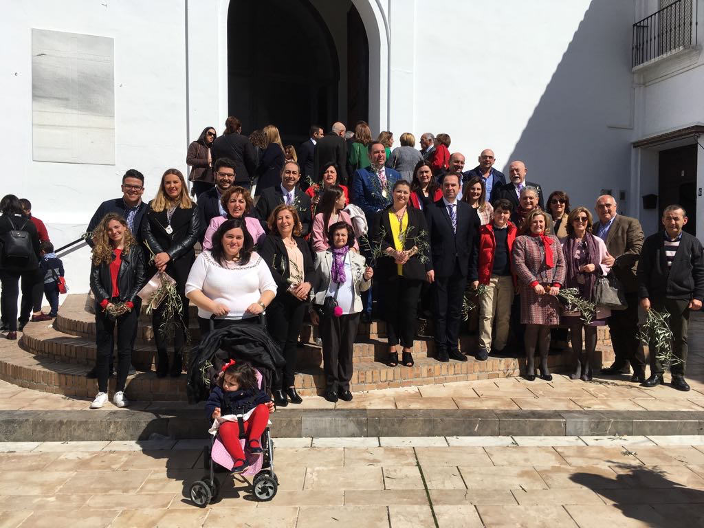 Nuestra Real Hermandad estuvo muy presente en todos los solemnes cultos de la parroquia durante la Semana Santa