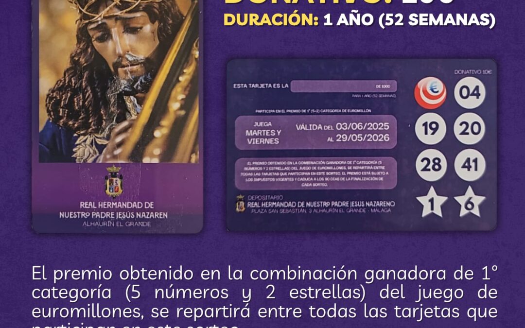 Juega el EUROMILLÓN con tu Hermandad