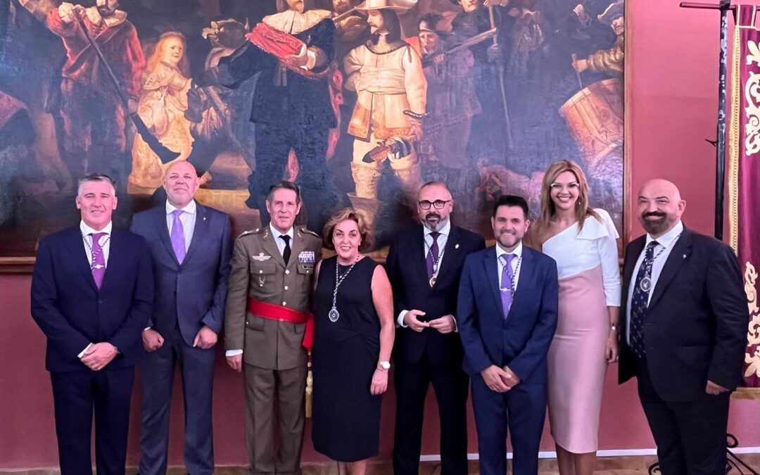 Representación de nuestra Hermandad en los cuatro Tercios con motivo del CV Aniversario de la Gloriosa Legión Española
