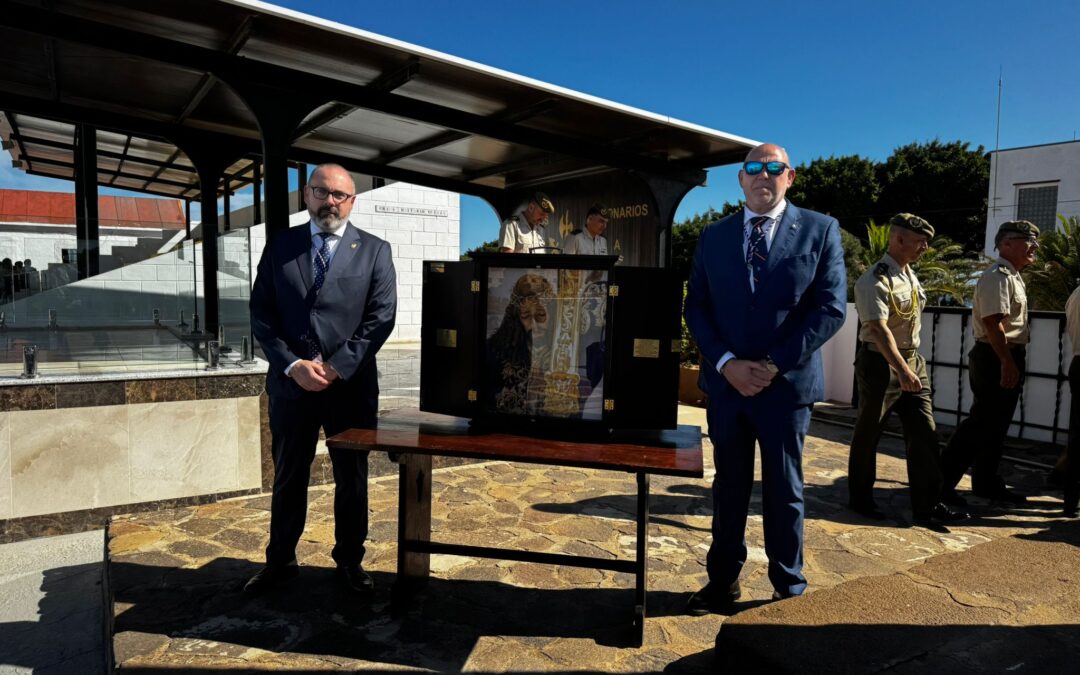 La capilla expedicionaria con la sagrada imagen de Nuestro Padre Jesús nazareno viajará hasta Irak