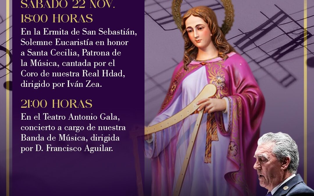 Festividad de Santa Cecilia, patrona de la música