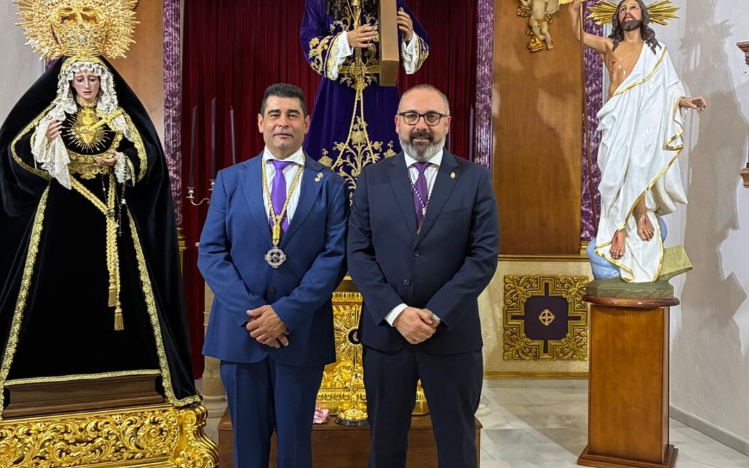 Nuestra Hermandad asiste a la Toma de Posesión del nuevo Hermano Mayor del Nazareno de Coín