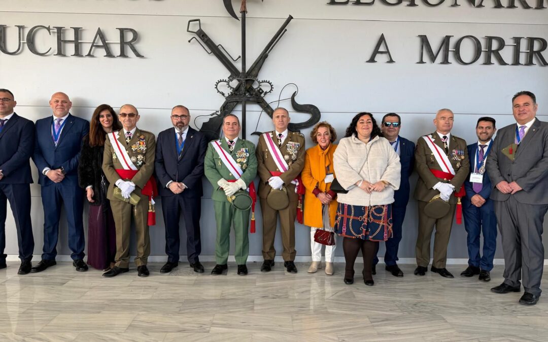 Nuestra Real Hermandad estuvo presente en el VIII encuentro de Hermandades Cristianas vinculadas a la legión de el Parador(Almería)