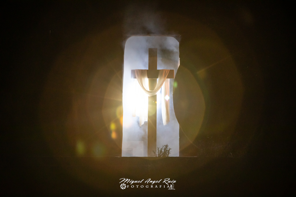 Representación de la Resurrección. La vida se impuso a la muerte.