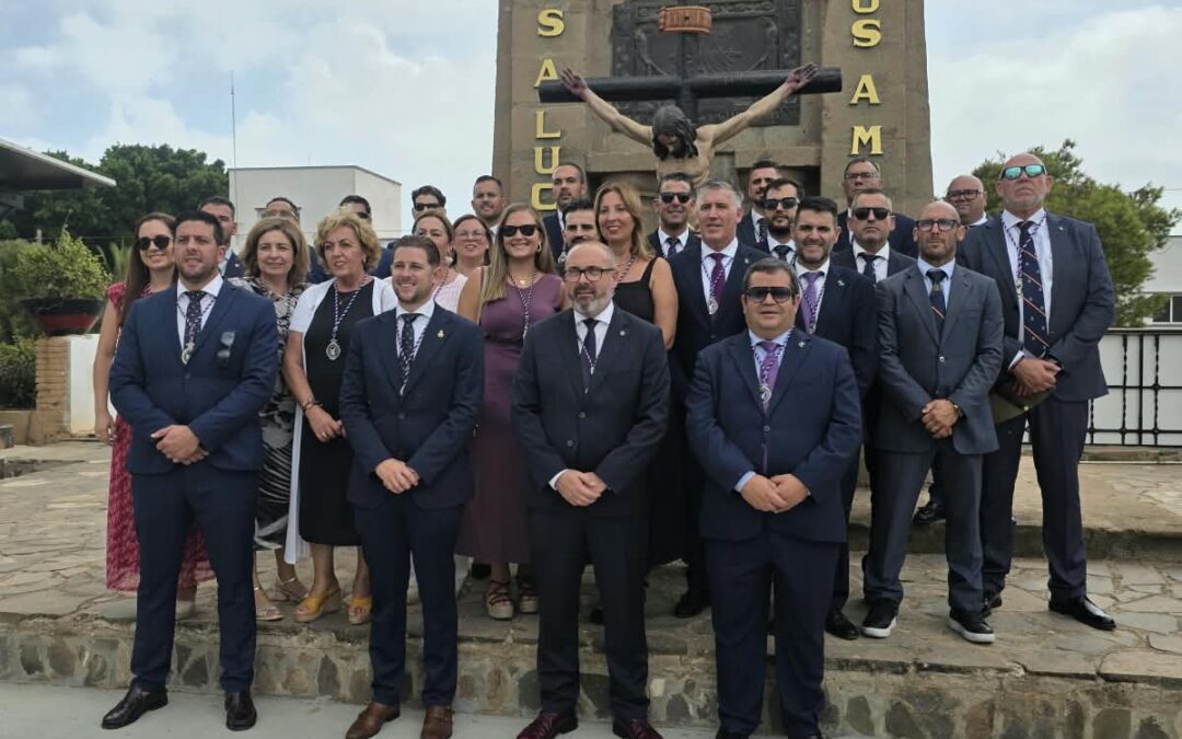 Representación de nuestra Hermandad en los Tercios con motivo del CVI Aniversario de la Gloriosa Legión Española